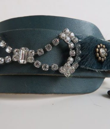 Barcelona Dogs – Halsband Green Crystals