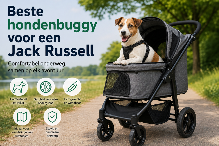 Beste hondenbuggy voor een Jack Russell: welke modellen zijn geschikt?