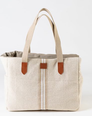 Bau Barù Draagtas Capri Beige voor kleine honden